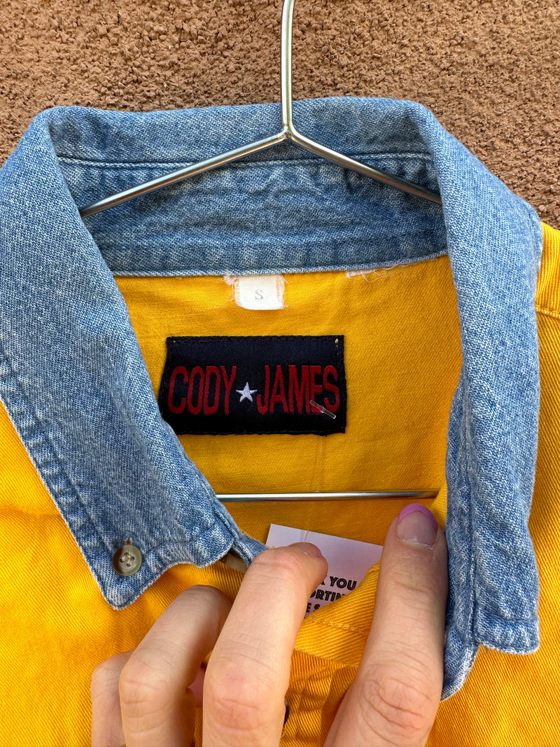 Canary Yellow Cody James Western Shirt