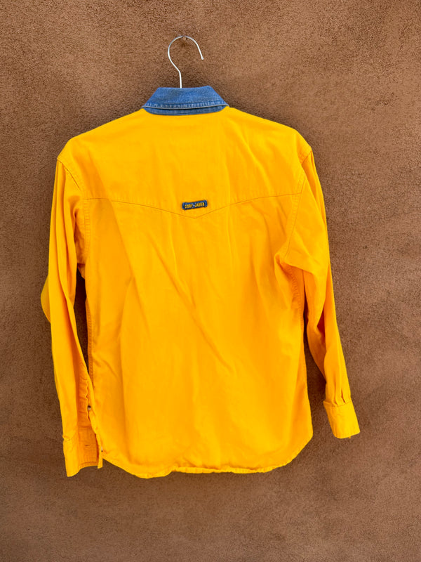 Canary Yellow Cody James Western Shirt