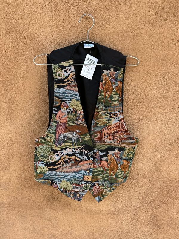 "Fancy Folk" Tapestry Vest