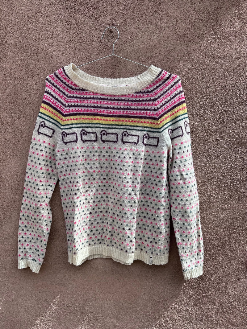 Polka Dot Woolrich Sweater