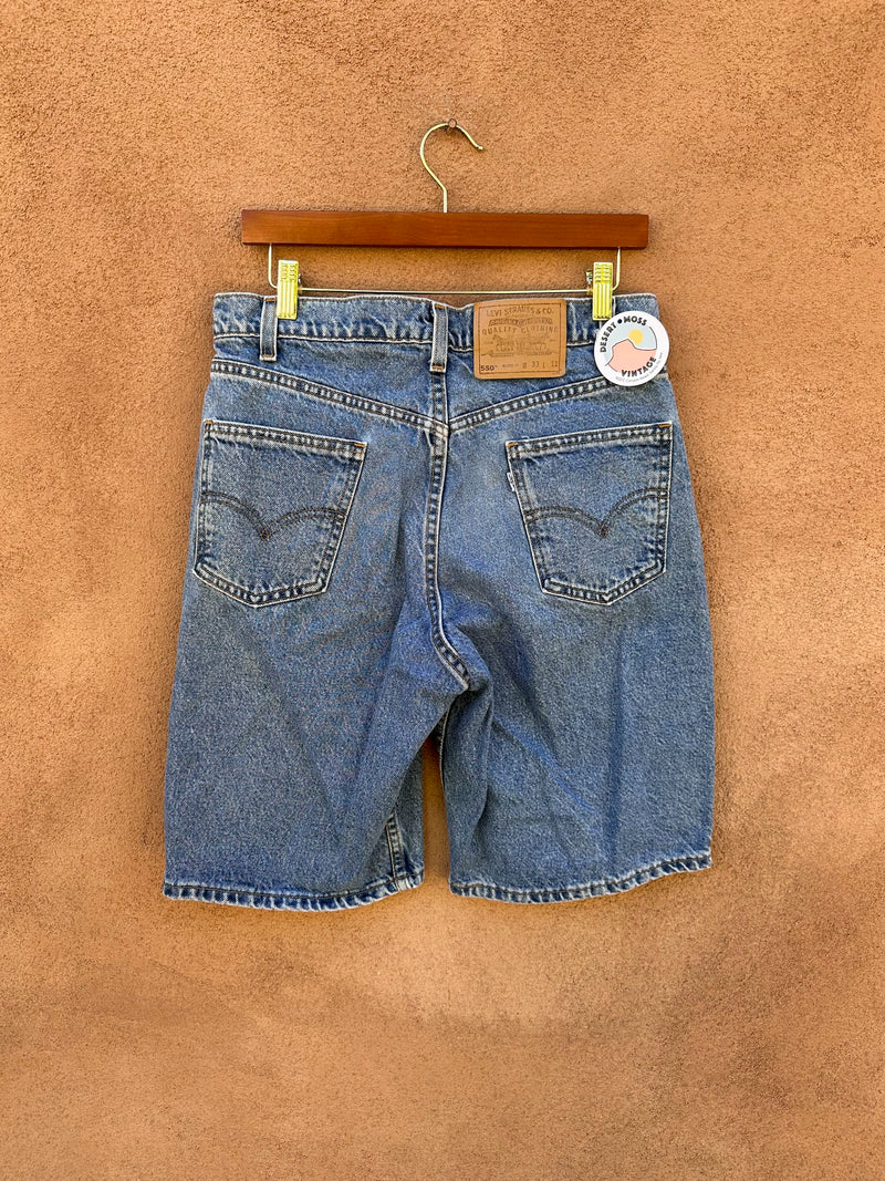 1980's Levi's 550 Jorts 33x11, Made in USA