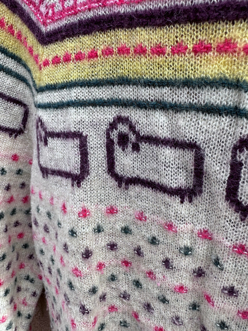 Polka Dot Woolrich Sweater