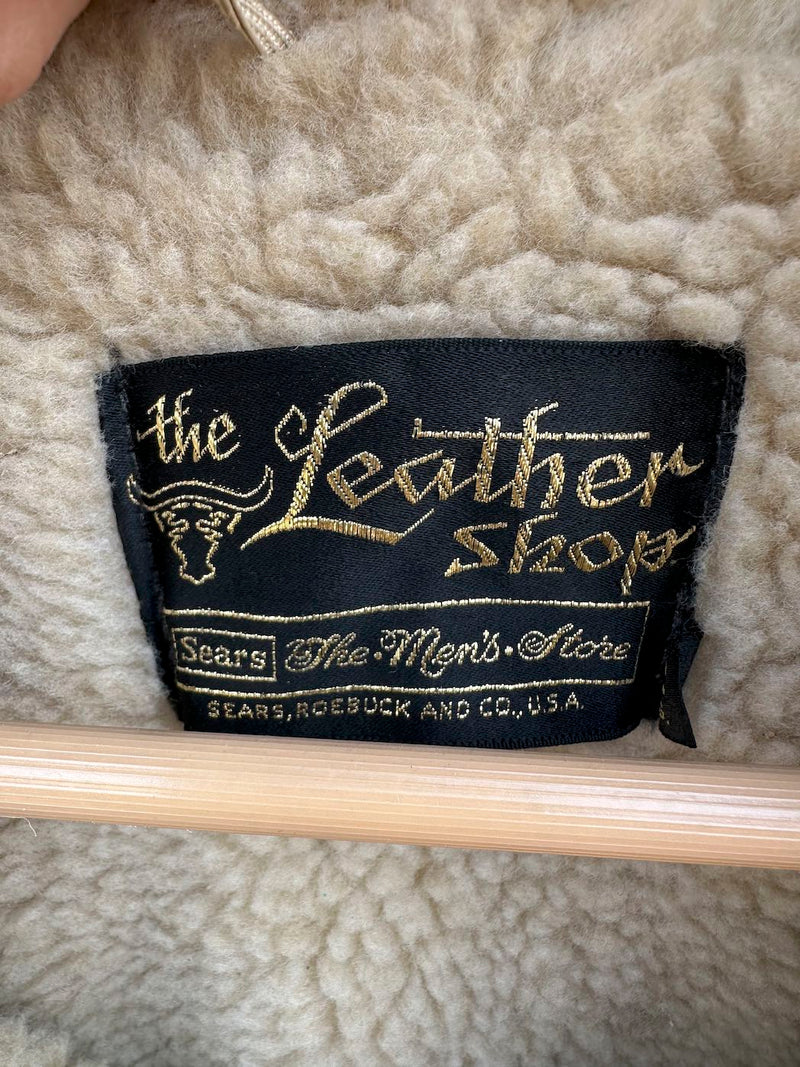 The Leather Shop 1970's Suede Rancher Jacket, 42 Regular - as is