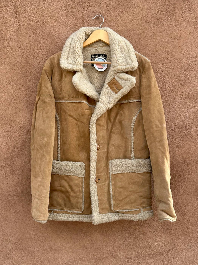 The Leather Shop 1970's Suede Rancher Jacket, 42 Regular - as is