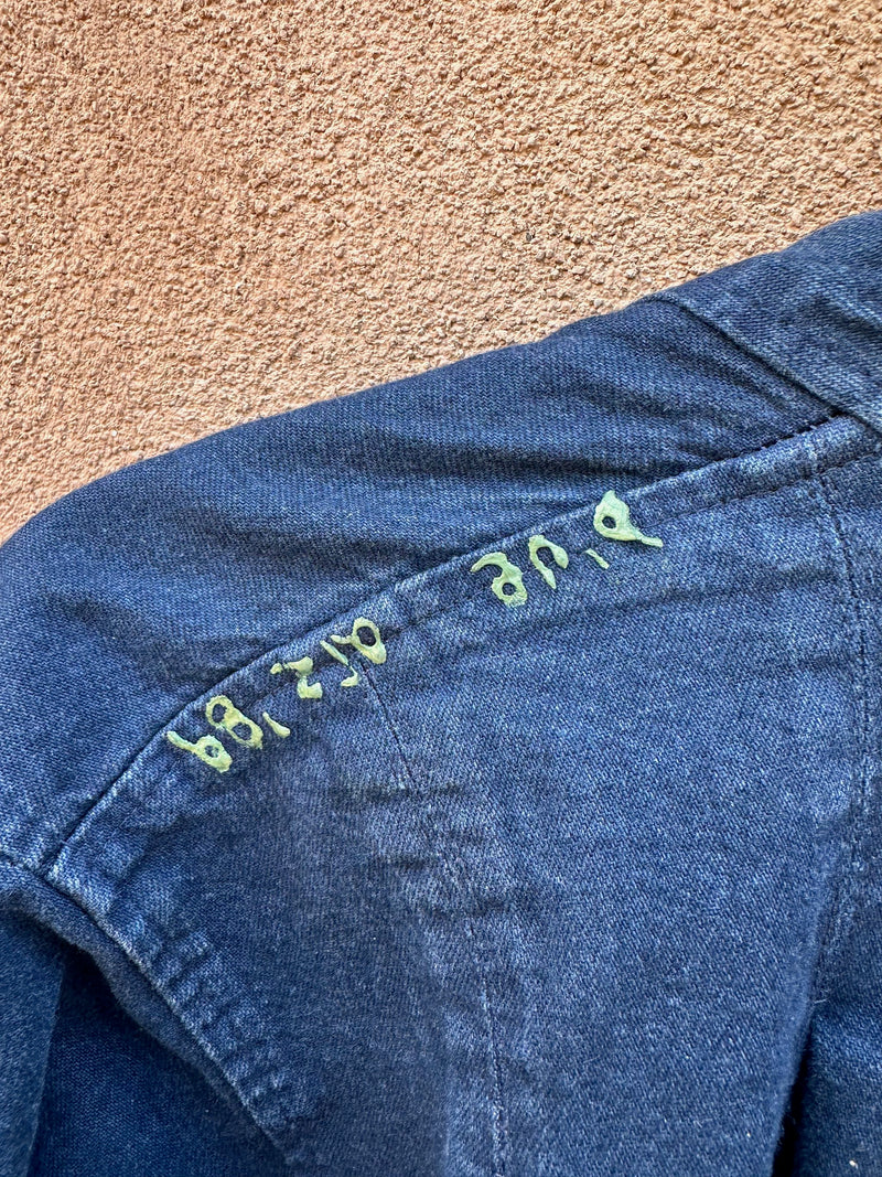 Hand Painted '89 Cactus Sundance Denim Jacket