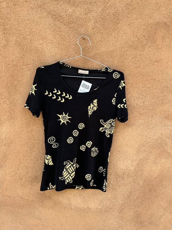 Susan Lawrence Shell Baby Doll Tee
