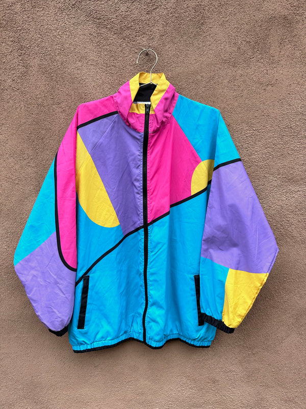 Colorblock Nylon Jacket