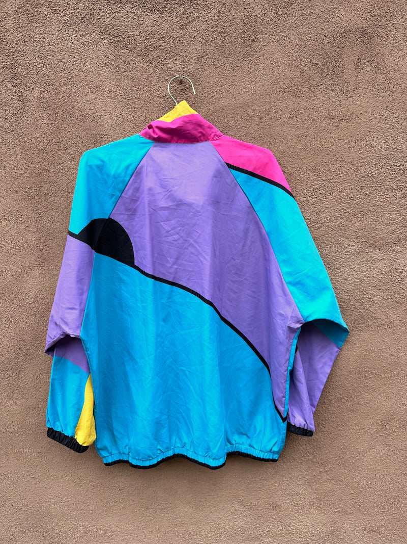 Colorblock Nylon Jacket