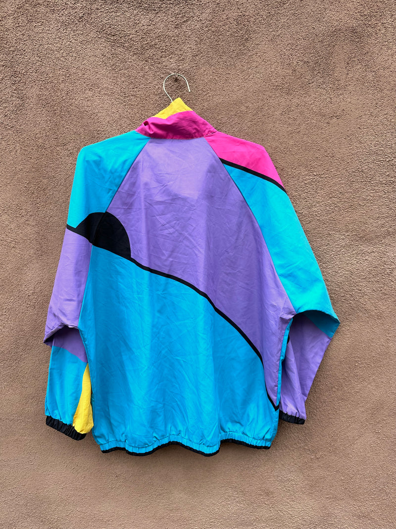 Colorblock Nylon Jacket