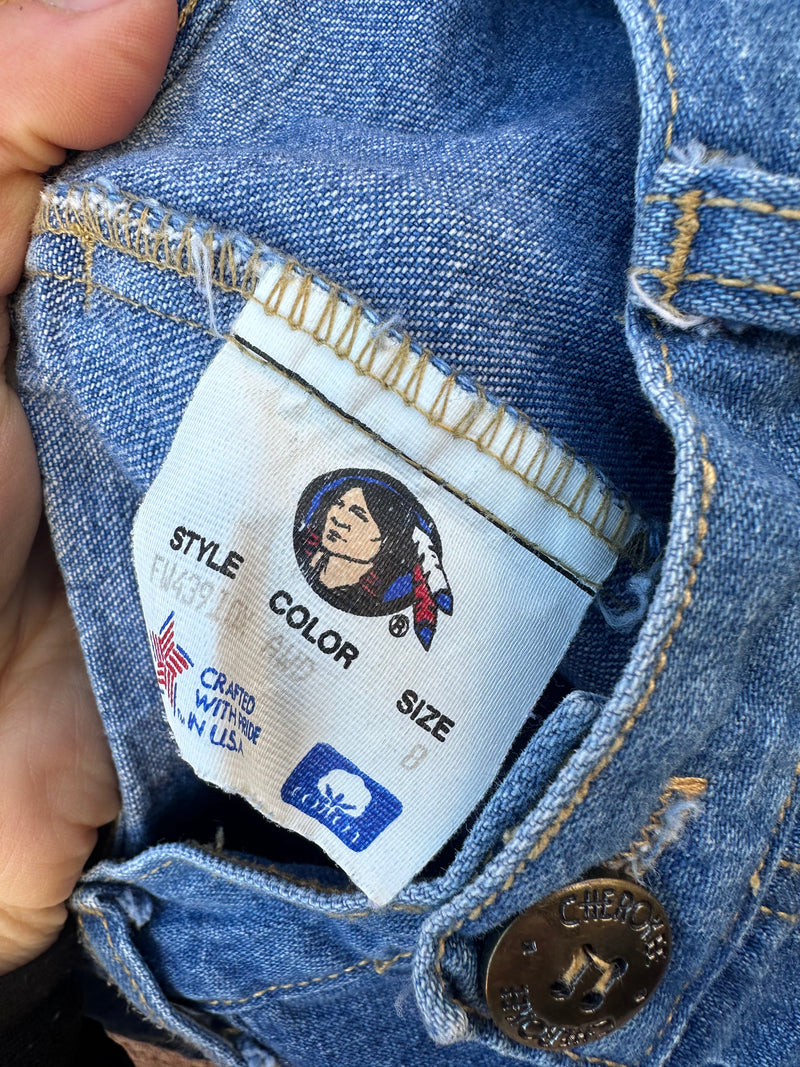 80's Cherokee Denim Skirt - 8