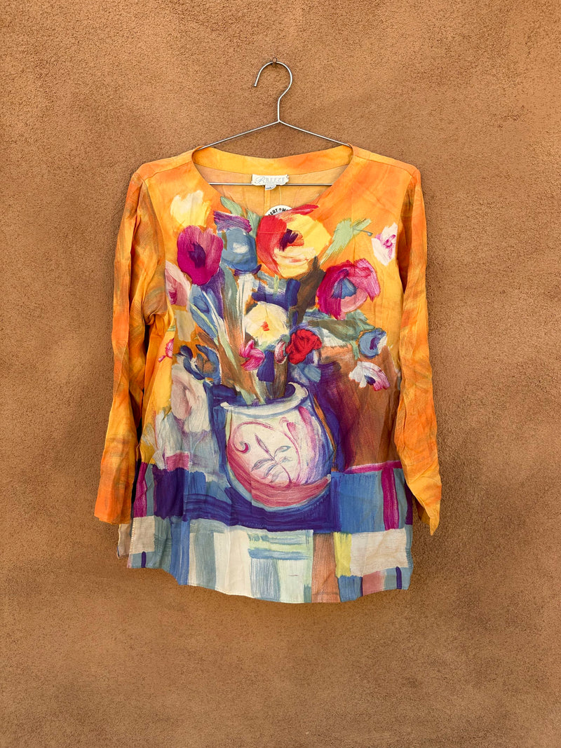 Artsy Flowy Blouse - Breeze by Dorthy Schoelen