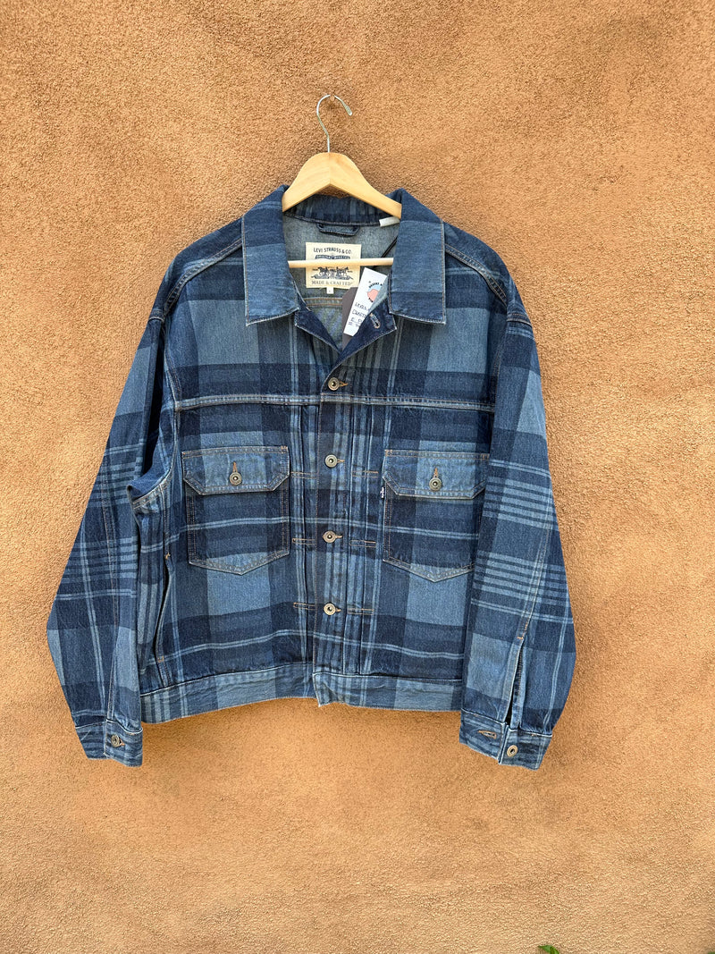 Levi's Made & Crafted Original Riveted Organic Cotton Jacket (Plaid)