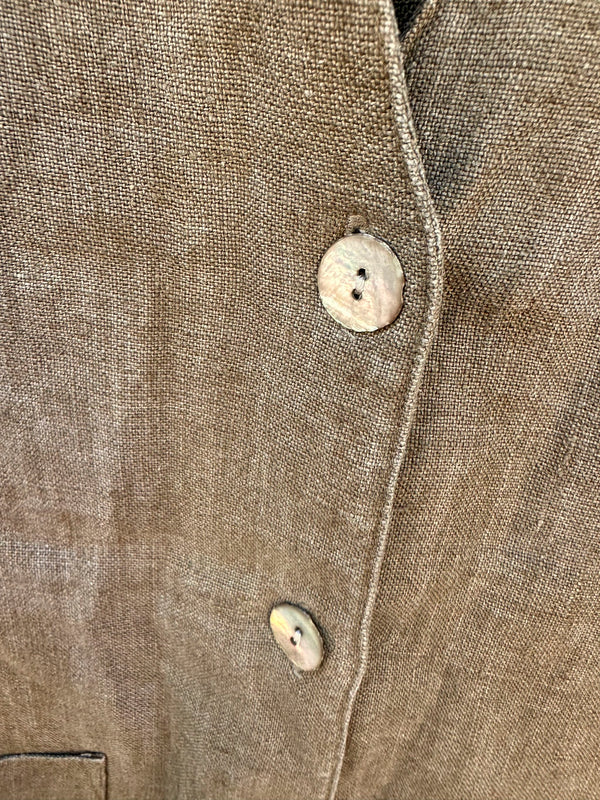 Isabella Bird Linen Blazer