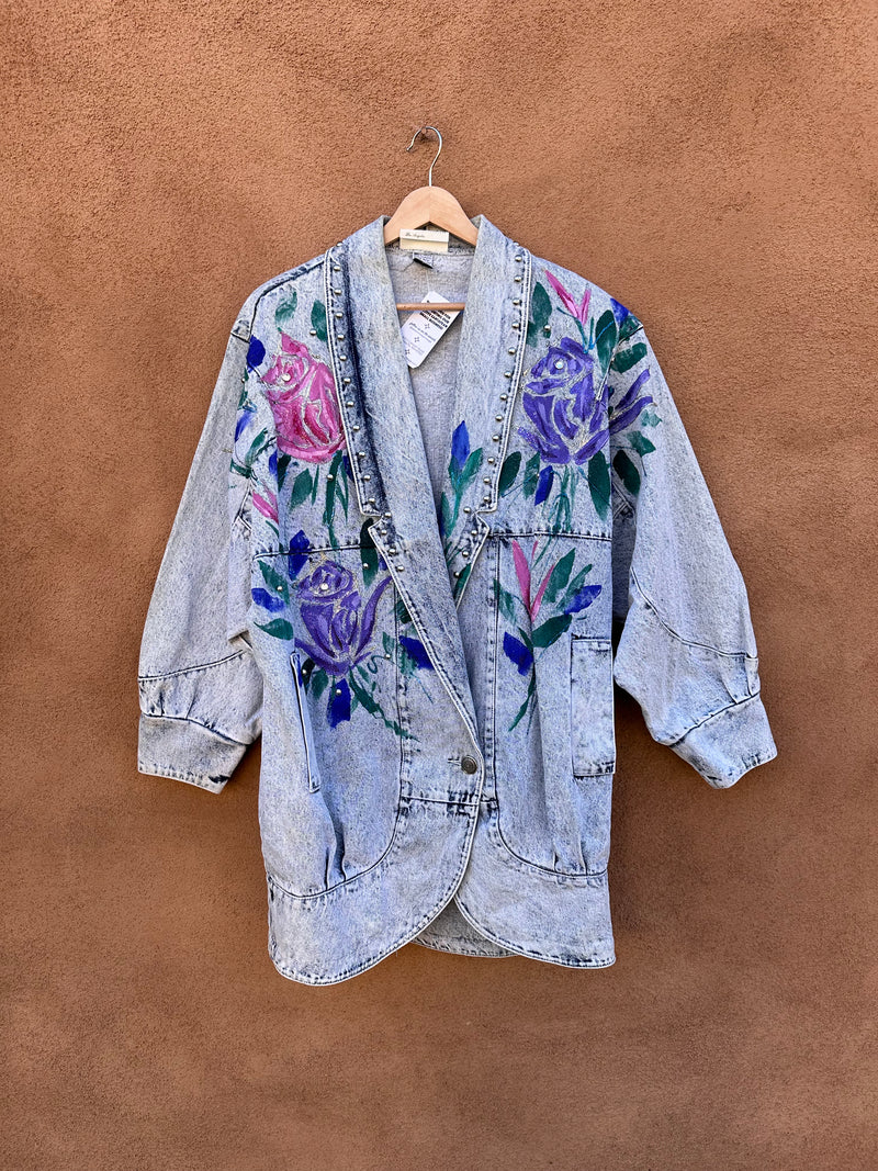 Designs Unlimited Hand-Painted Denim Jacket