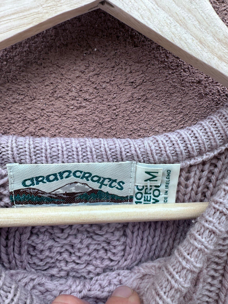 Aran Crafts Merino Wool Sweater