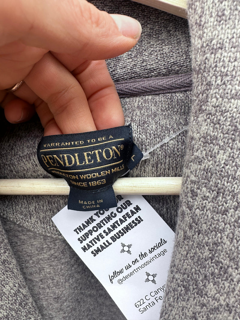 Men's Beige Pendleton Cardigan