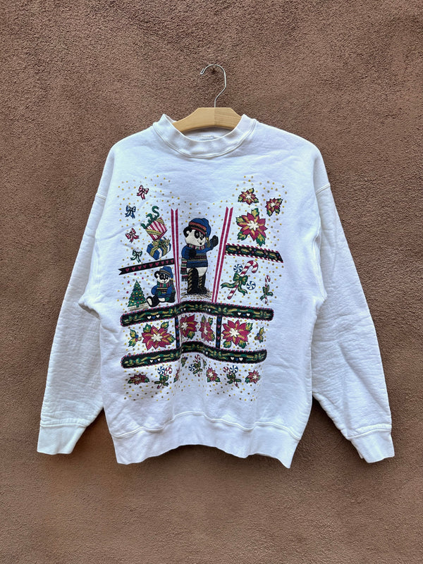 Psycho Panda Holiday Sweatshirt