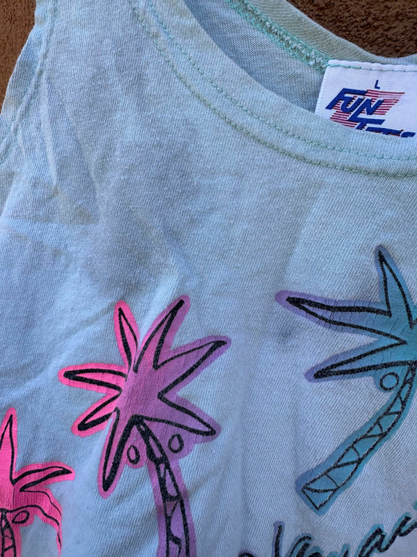 Fun Tees 1980's Hawaii Tank Top