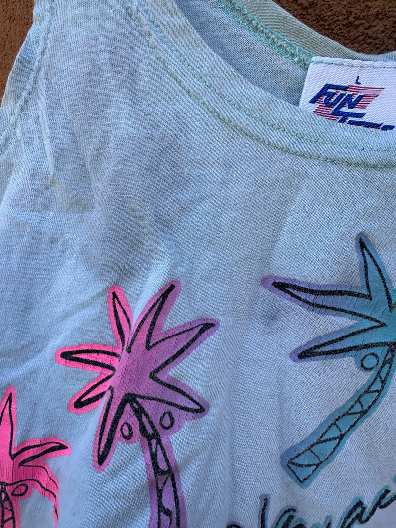 Fun Tees 1980's Hawaii Tank Top
