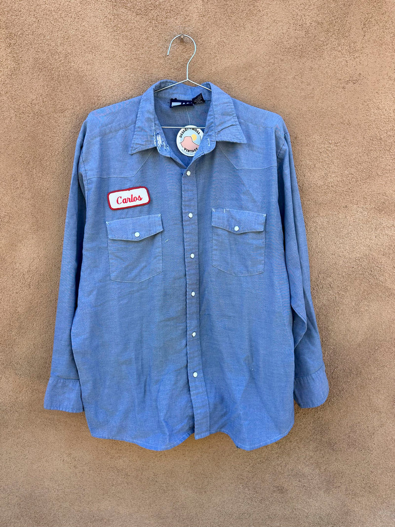 Pearl Snap "Carlos" Work Shirt