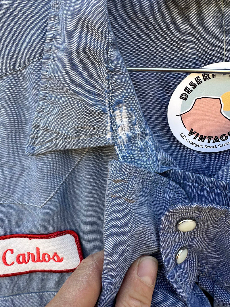 Pearl Snap "Carlos" Work Shirt