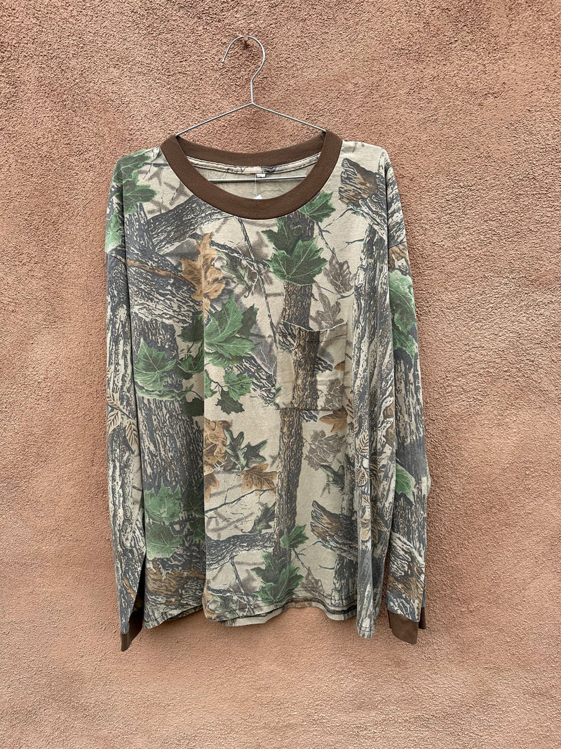 Long Sleeve Hunter Camo T-shirt