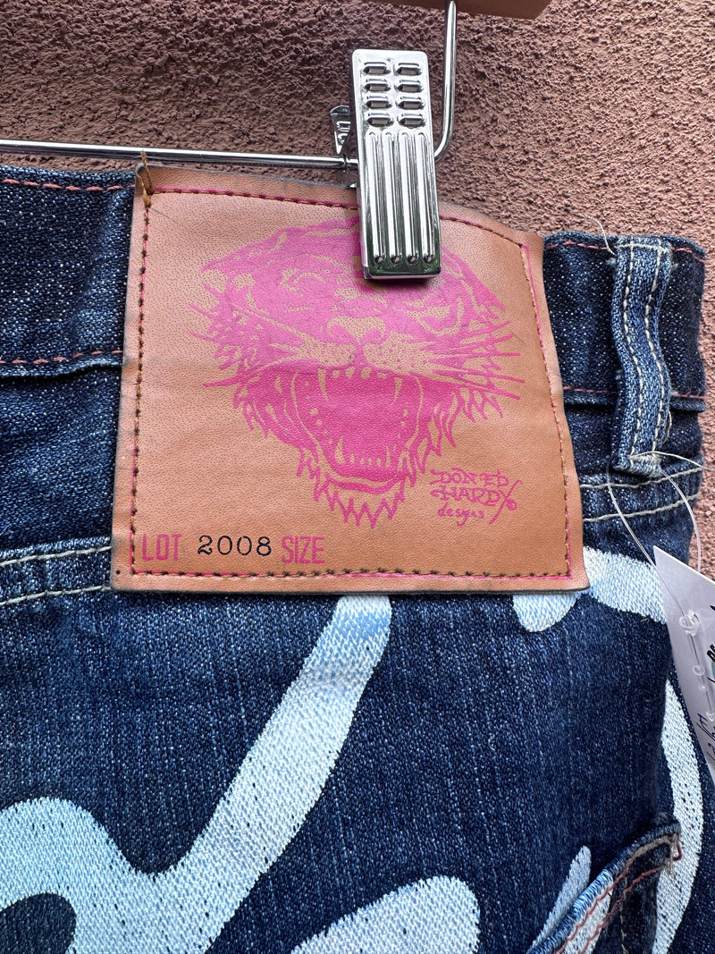 Ed Hardy Demon Pockets Lot 2008 Jeans - 38