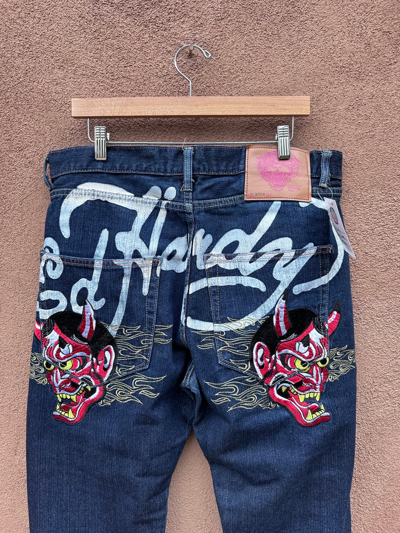 Ed Hardy Demon Pockets Lot 2008 Jeans - 38