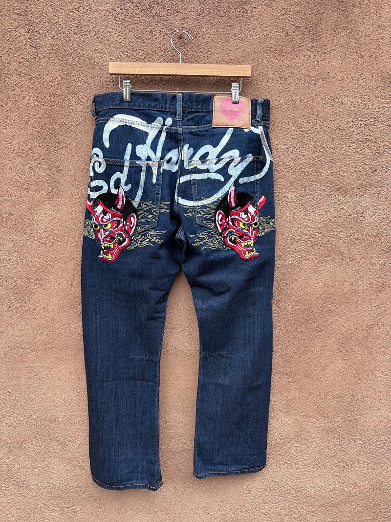 Ed Hardy Demon Pockets Lot 2008 Jeans - 38