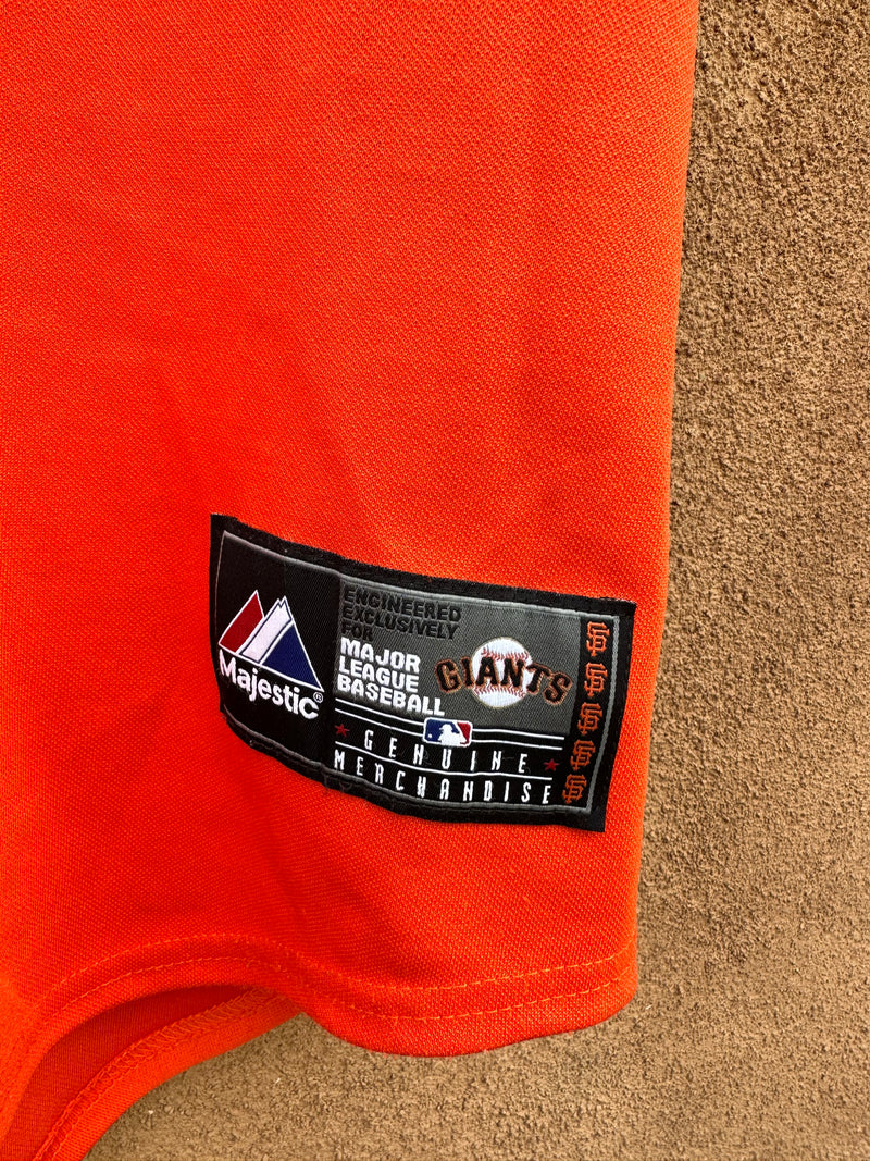 Orange S.F. Giants Tim Lincecum Jersey - Stitched