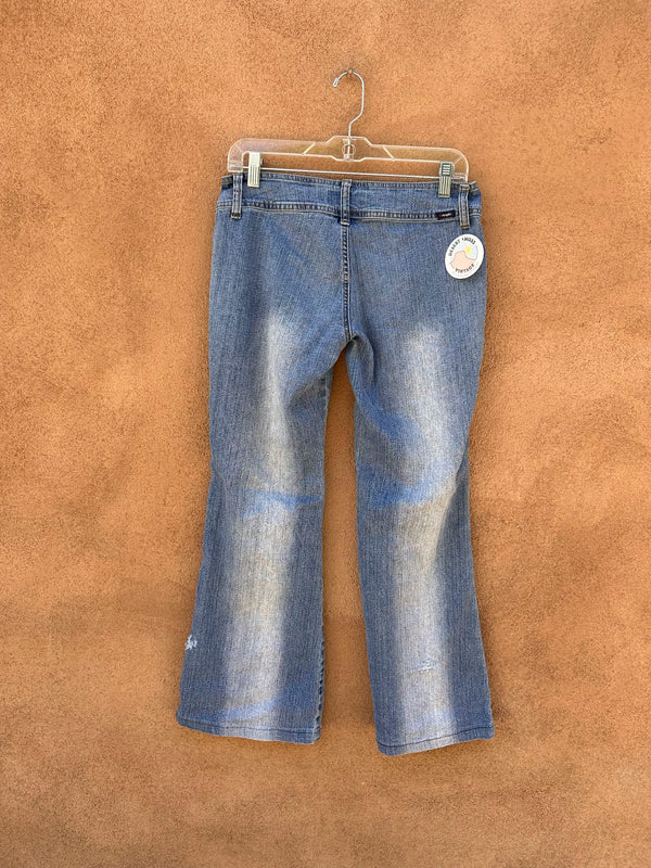 90's Low Rise Bootleg Angels Jeans, 7