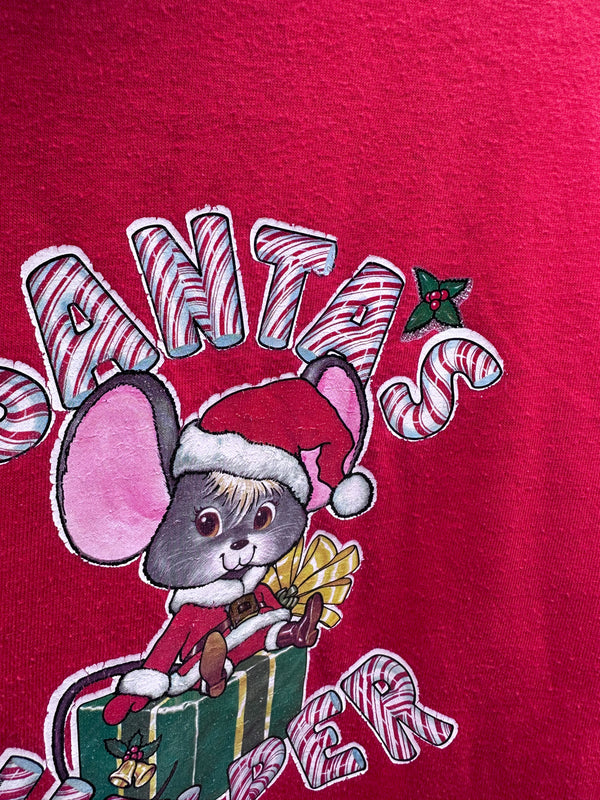 1970's Santa's Helper Mouse T-Shirt