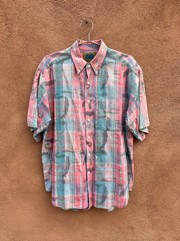 90's Native Habit Summer Short Sleeve Shirt