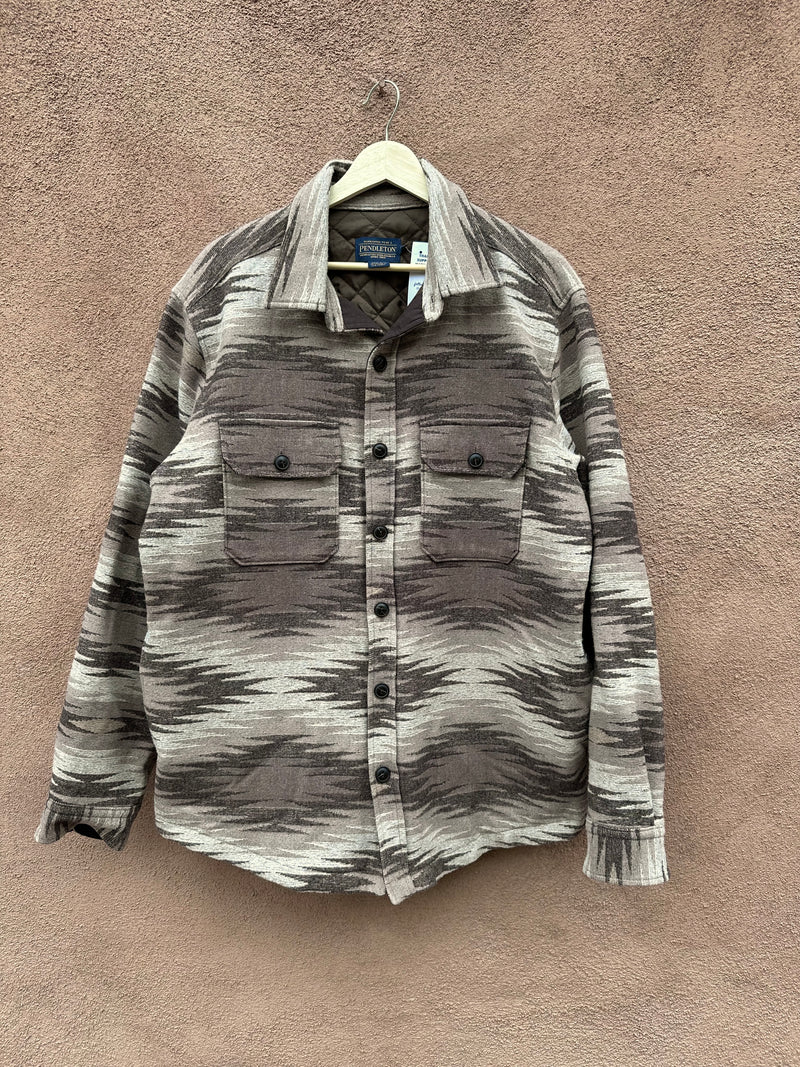 Brown/Tan Southwest Print Pendleton Jacket