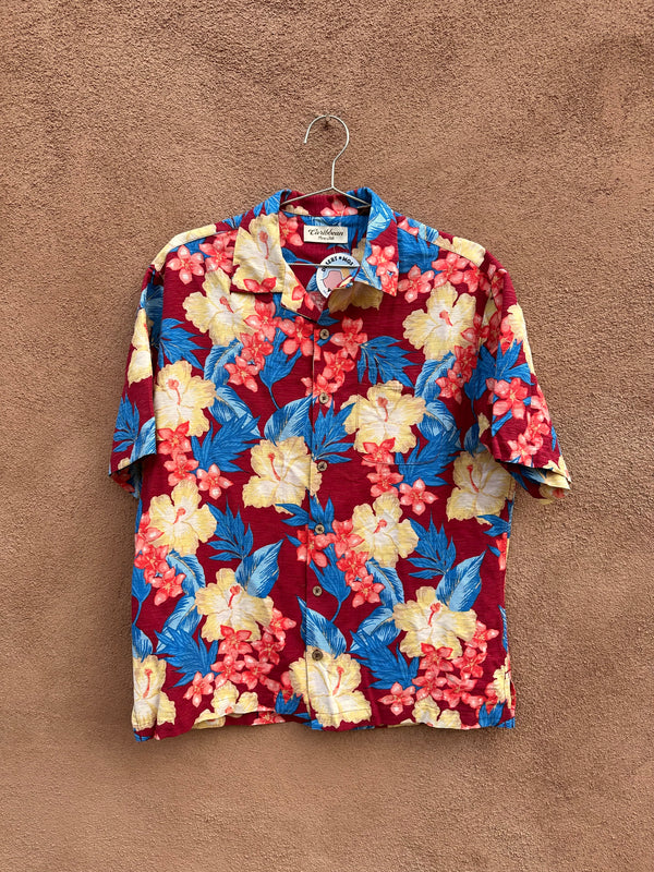Caribbean Pure Silk Island Short Sleeve Shirt
