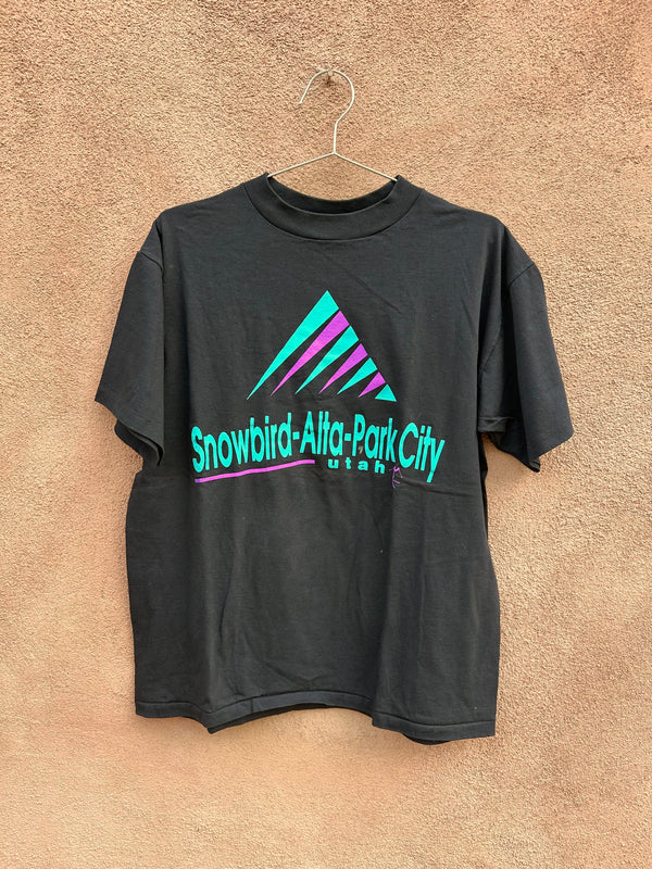 Snowbird Alta Park, Ski Utah T-shirt