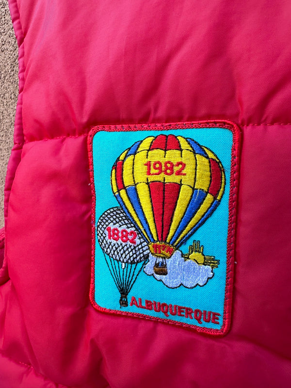1982 11th Annual Albuquerque International Balloon Fiesta Vest
