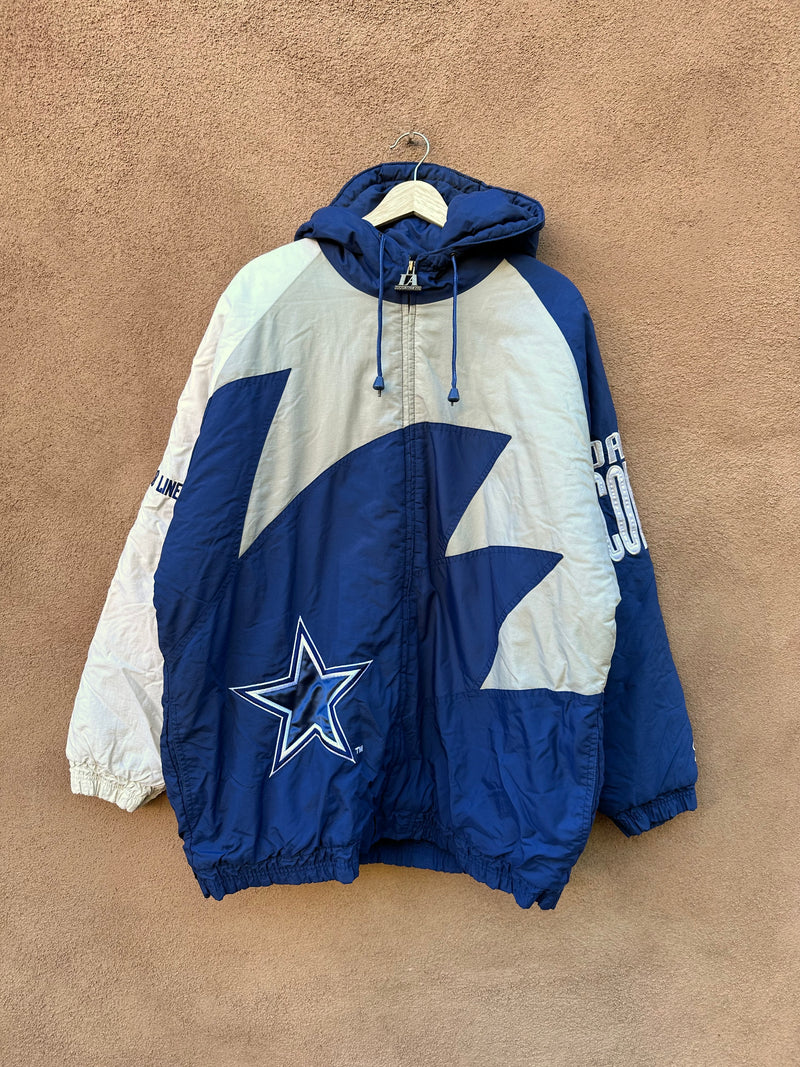 Dallas Cowboys Hooded Puffer - Logo Athletic Pro Line