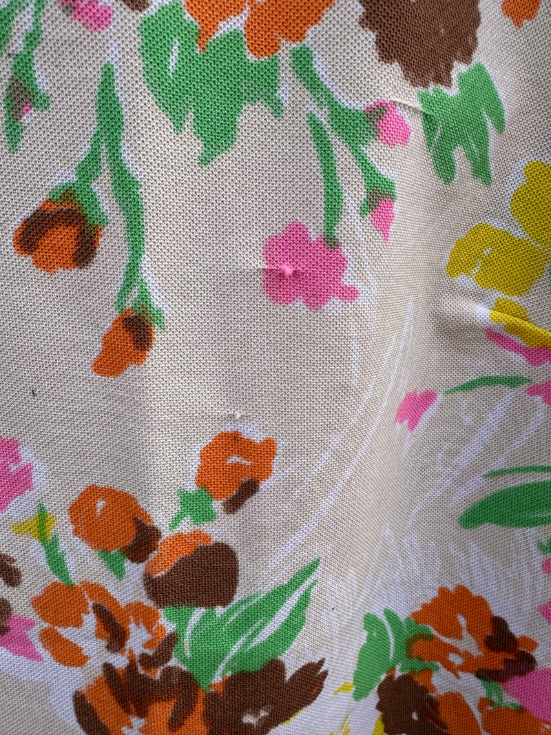 1960's Floral Tank Top