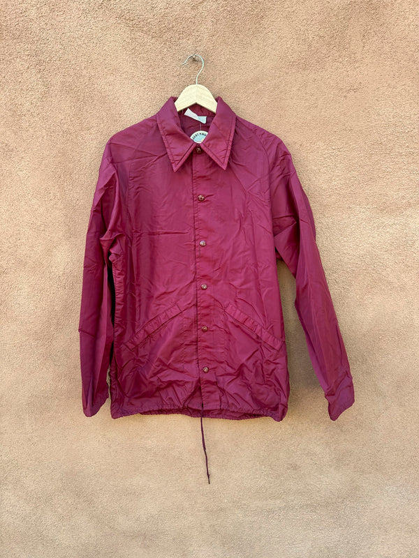 70's Maroon King Louie Windbreaker