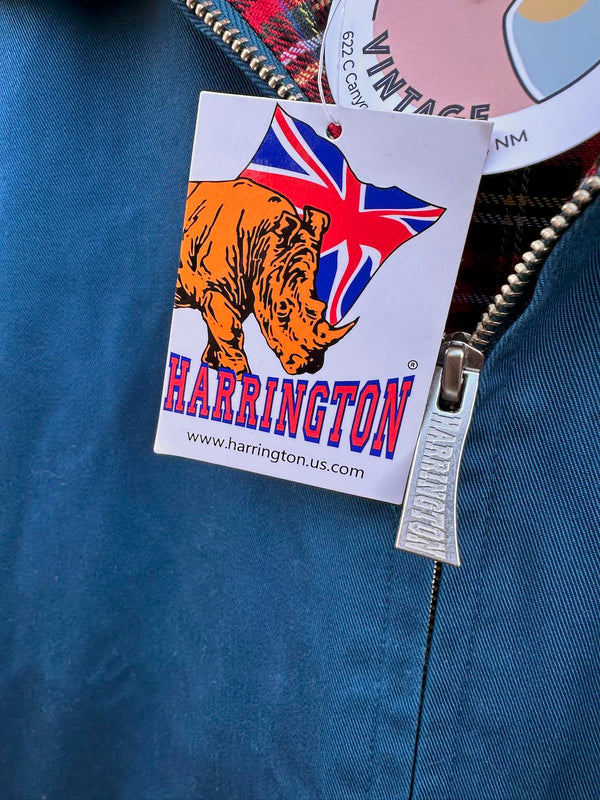 Deadstock Blue Harrington Jacket with Tags
