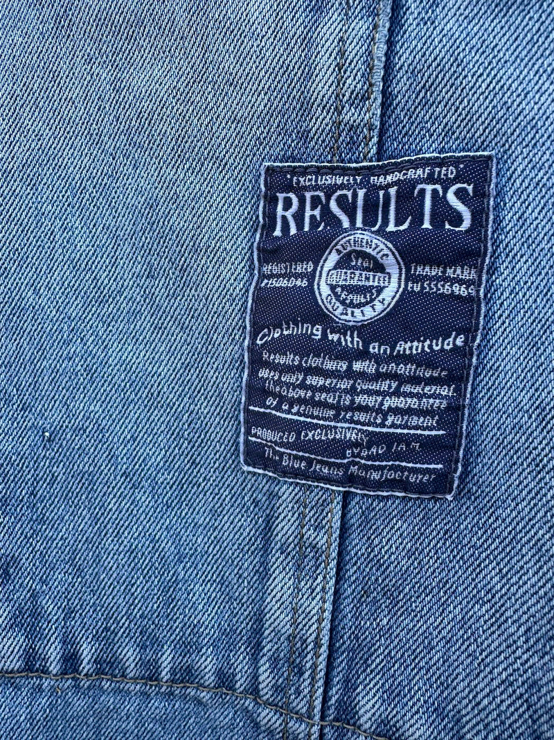 1990's Denim Results Chore Jacket with Rear Pockets
