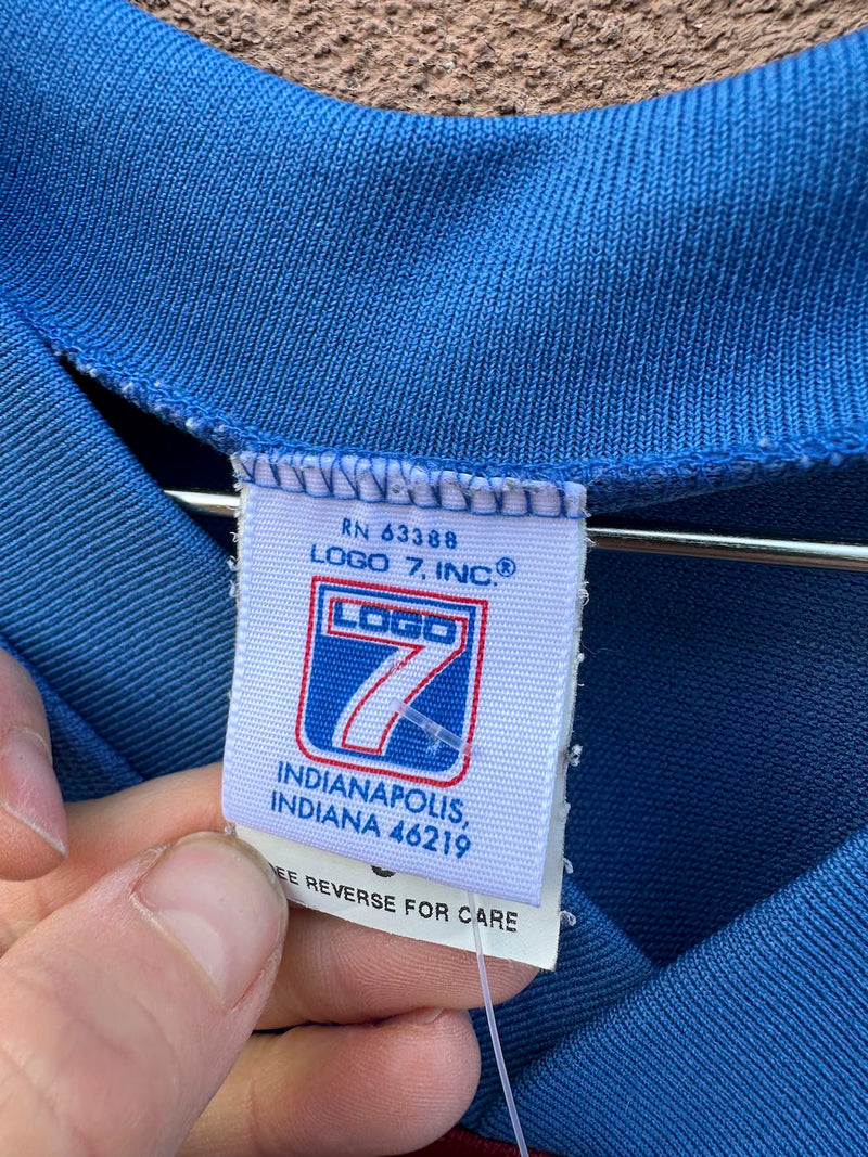 90's Logo 7 Kid's Colorado Avalanche Jersey