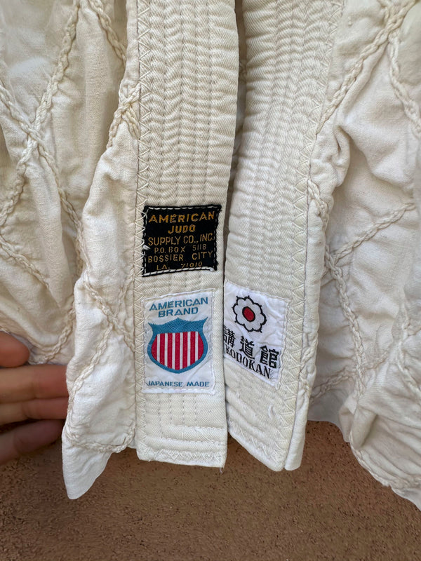 1970's Judo Gi Kodokan - American Judo - Made in Japan