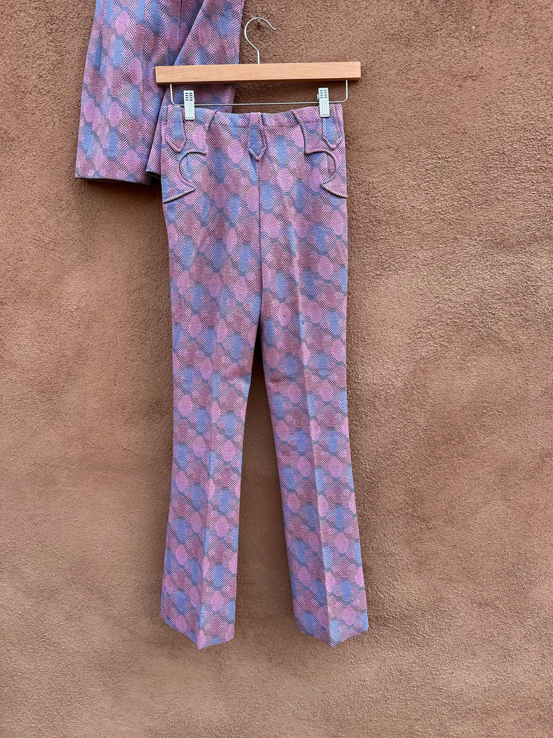 1960's Lasso Cowgirl Hippie Mama Two-Piece Set