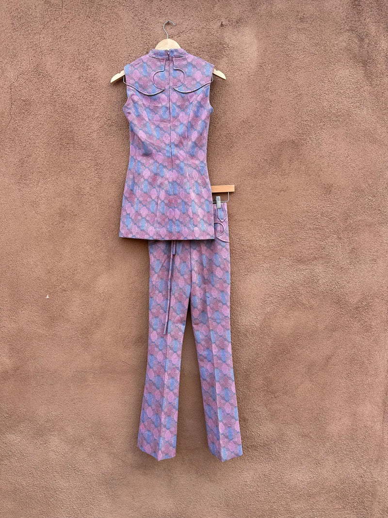 1960's Lasso Cowgirl Hippie Mama Two-Piece Set