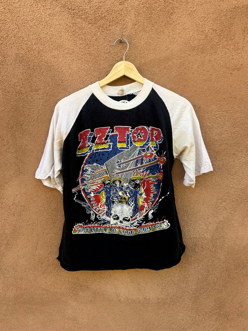1976-1977 ZZ Top World Wide Texas Tour Parking Lot T-shirt