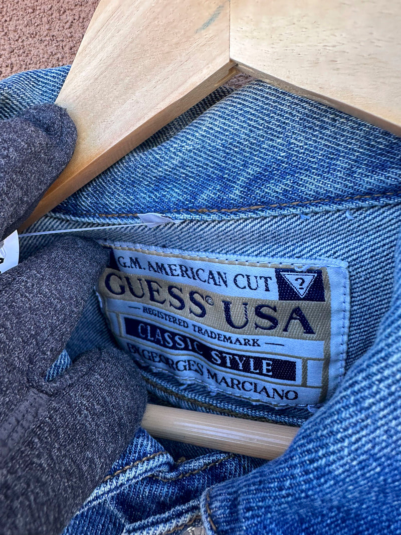 Guess USA by Georges Marciano Denim Jacket - XL
