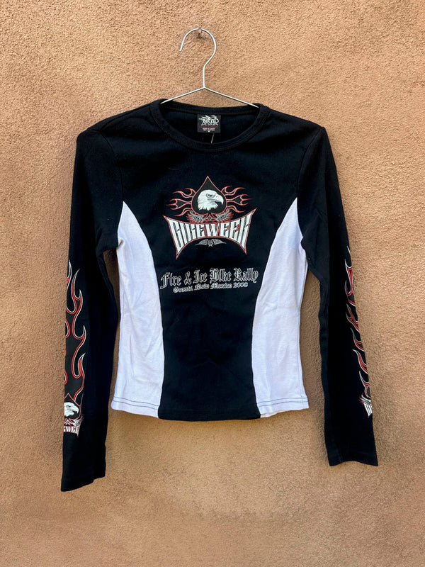 Bike Week 2008 Fire and Ice Bike Rally Long Sleeve Shirt