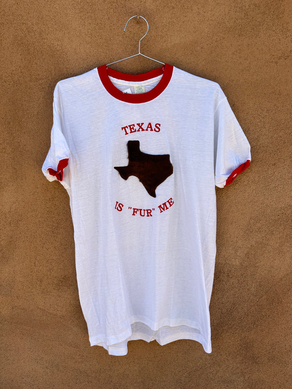 1970's Texas is Fur Me T-shirt - Extra Large